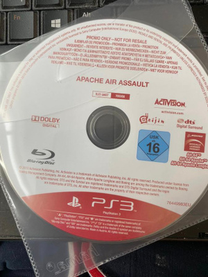 Apache Air Assault PS3 promo, koko peli