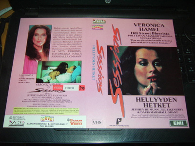 Vhs kansipaperi Fix -  SESSIONS Hellyyden hetket