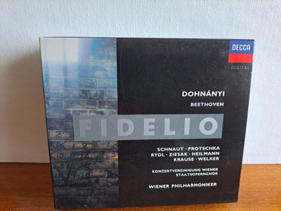 Beethoven:Fidelio-Dohnanyi,Schnaut,Krause,Protschk ym.2CDBox