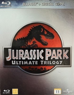 Jurassic Park :  Ultimate Trilogy  -   (3 Blu-ray + 3 DVD)