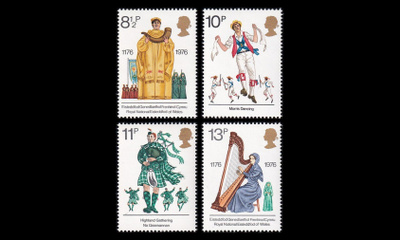 Iso-Britannia 715-8 ** Kulttuuriperinteitä (1976)