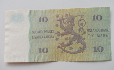 10 markka 1980 Suomi, Paasikivi