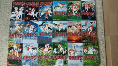 Orion 1-9,11-17,21,23-26,29,30 suomenkieliset mangapokkarit