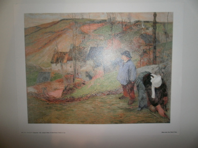 Painokuva Paul Gauguin taulusta