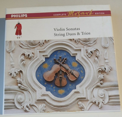 9CD Mozart Violin Sonatas / String Duos & Trios