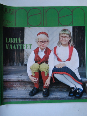 Uusi Nainen Nro 6/1972 (10.7)