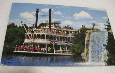 Mark Twain sternwheel steamboat, kulkenut