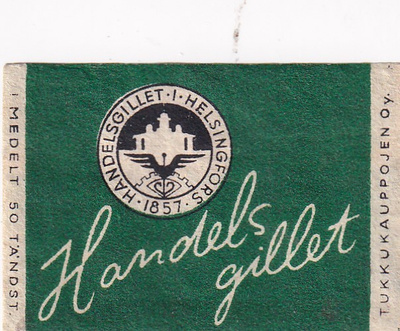 Helsinki , Handels gillet 4/1