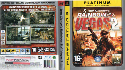 Tom Clancy´S Rainbow Six Vegas 2 (12 275) k PS3