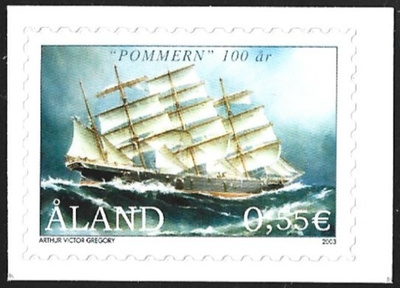 Åland 2003   ÅV 12  Pommern 100 v  0,55 €  ** LaPe 224