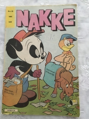 NAKKE-sarjakuvalehti,1985 N:o 46 ja 27, 1984 N:o 50 ja 25-26