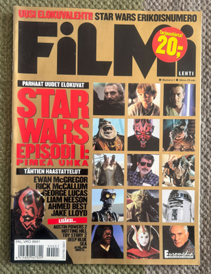 FILMI LEHTI NO: 1 / STAR WARS ERIKOISNUMERO 1999