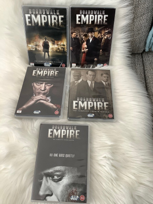 BOARDWALK EMPIRE KAUDET 1 - 5 (NO ONE GOES QUIETLY)  KAIKKI