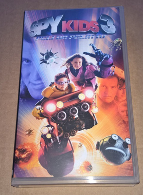 SPY KIDS 3    PELI ON PELATTU   VHS