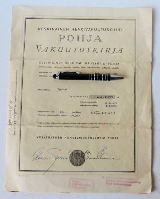 Pohjola Vakuutuskirja v.1944