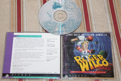 PC 1994 peli kokoelma vintage Space Quest I - V Roger Wilco