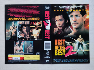 VHS Best of the Best 2 –kansipaperi