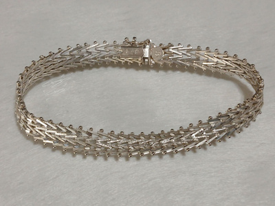 Hopea Pulsera Hombre Plata rannekoru 925 Italy