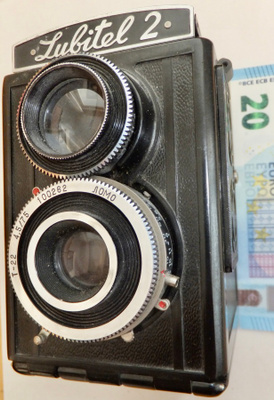 VANHA CCCP Kamera Ljubitel-2 Lomo