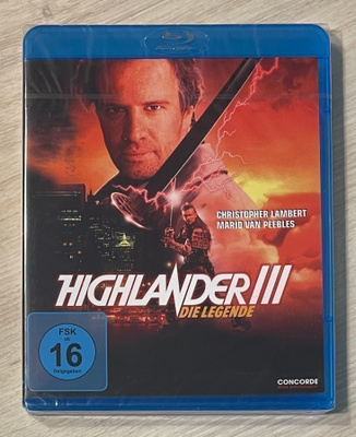 HIGHLANDER III (1994) Christopher Lambert (UUSI)