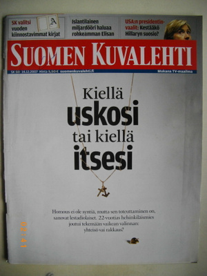 Suomen Kuvalehti Nro 50/2007 (26.10)