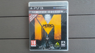 PS3: METRO Last Light - Limited Edition peli (2013)