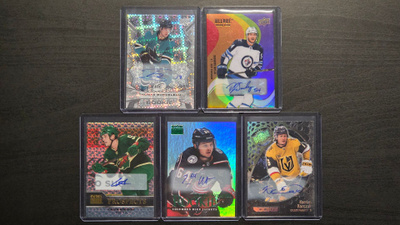 Jääkiekkokortteja Memorabilia - Autograph (NHL ja SM-liiga)