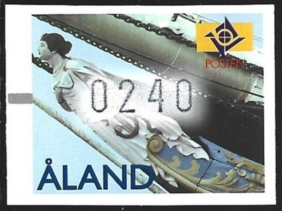 Åland 1997 Mneme FRAMA 2,40 mk ** LaPe ATM Å 9