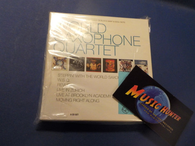 WORLD SAXOPHONE QUARTET UUSI 6CD BOKSI