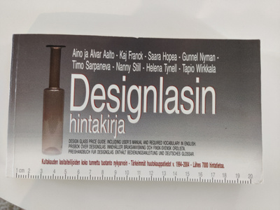 Designlasin hintakirja
