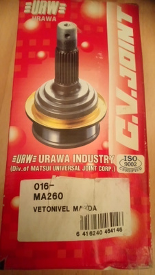 Mazda B-sarja Vetonivelen suojakumi URW 016-MA260