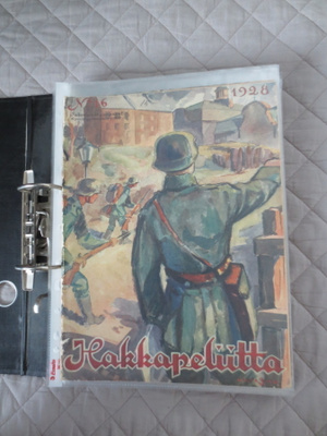 HAKKAPELIITTA lehtiä  10 kpl  v.1928-1929