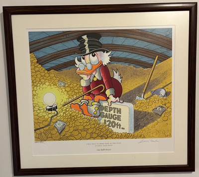Carl Barks serigrafia
