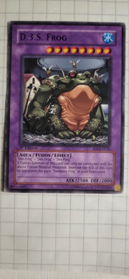 D.3.S. Frog [1st Edition] SOI-EN036 YuGiOh Shadow of Infinit