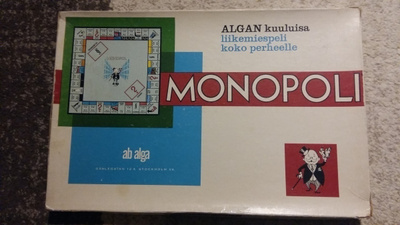 Monopoli - lautapeli markka-ajalta