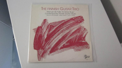 The Finnish Guitar Trio LP 1988 The Finnish Guitar Trio