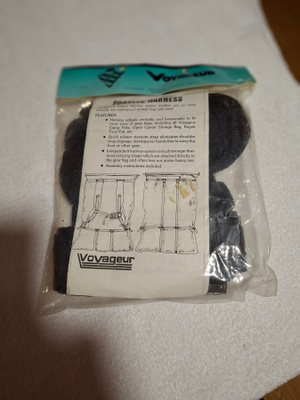 Voyageur Portage Harness -kantojärjestelmä. Vintage