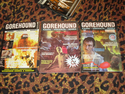 GOREHOUND numerot 22-24 (1996 3kpl)