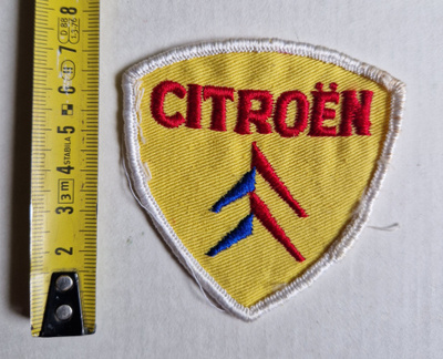 Citroën vintage kangasmerkki