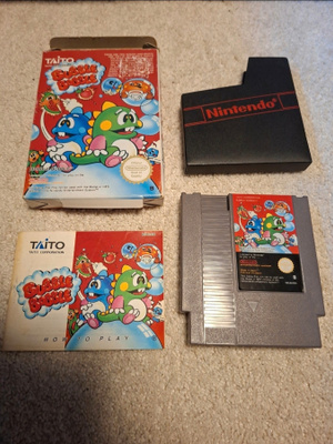 Nes Bubble Bobble SCN CIB