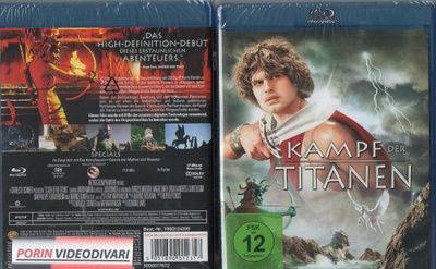 Clash Of The Titans - Jumalten Taistelu	(75 996)UUSI	 SF-TXT