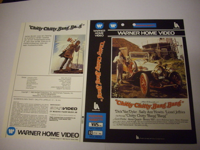 Vhs kansipaperi Fix - CHITTY CHITTY BANG BANG