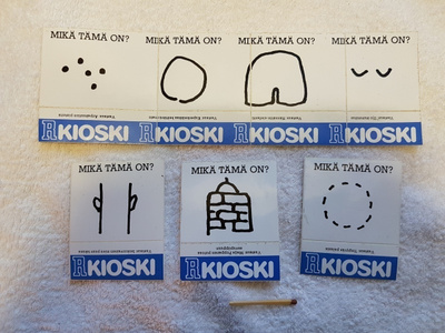 Mikä tämä on? - R Kioski -tarrasarja / stickers