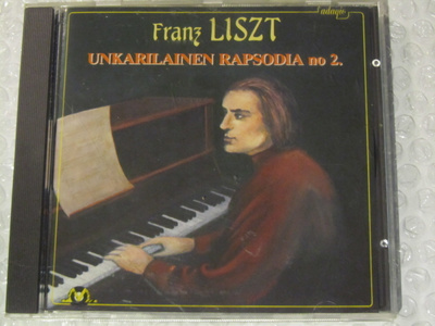 Franz Liszt • Unkarilainen rapsodia no 2. CD