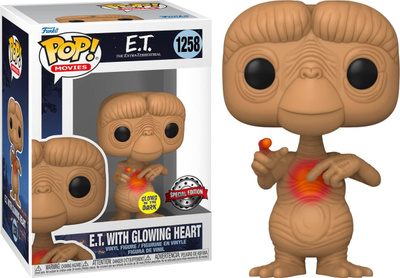 POP MOVIES 1258 E.T.	(34 507)	e.t. with glowing hear (glows