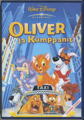 Walt Disney OLIVER JA KUMPPANIT – Suomalainen DVD 1988/2002?