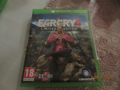 XBOX ONE: Farcry 4 Limited Edition.