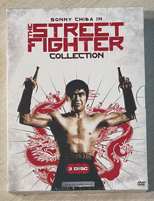 Street Fighter -trilogia (3DVD) Sonny Chiba (UUSI)