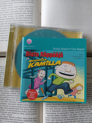 Risto Räppääjä ja kuuluisa Kamilla (äänikirja, 2 CD)