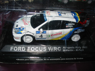 IXO 1/43 Ford Focus Märtin 2003 Acropolis mint